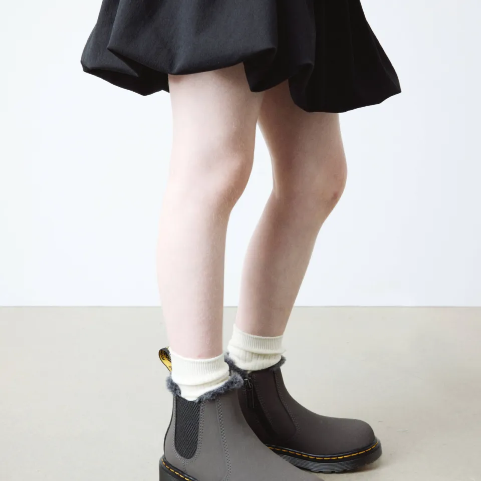 Dr. Martens 2976 Leonore gevoerde chelsea boots grijs, foto 8