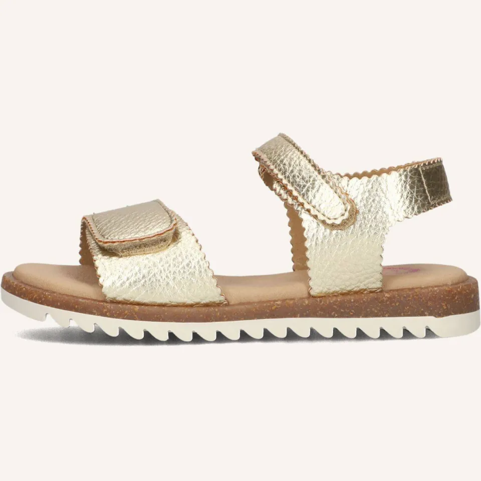 Develab Sandalen 48536 Goudkleurig, foto 4