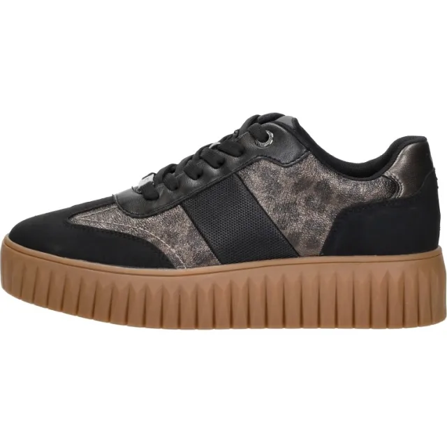 Marco Tozzi lage sneaker zwart, foto 2