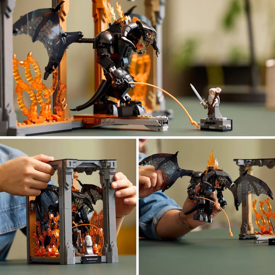 Lego Icons Boekensteun: The Lord of the Rings – Balrog Set 10367, foto 6
