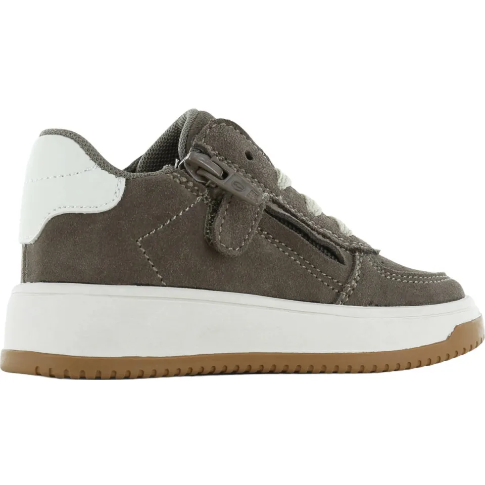 Shoesme suède sneakers - kaki/ecru