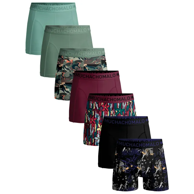 Muchachomalo Heren 7-pack Boxershorts Veelkleurig