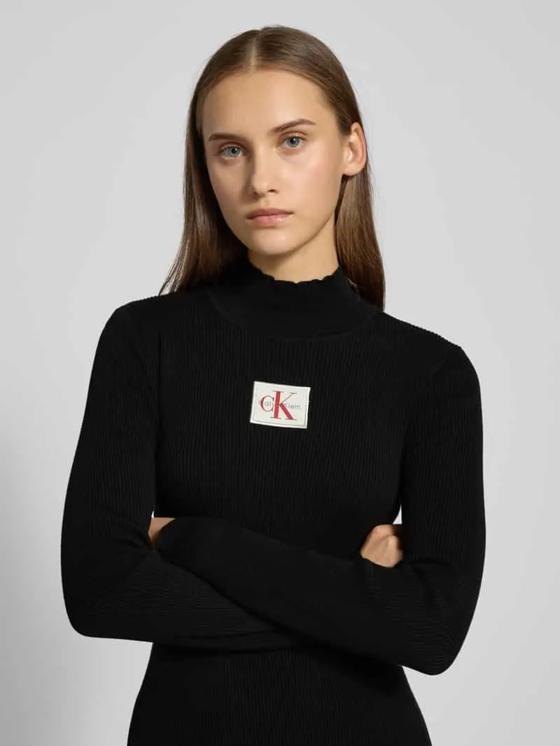 Calvin Klein mini-jurk zwart, foto 4
