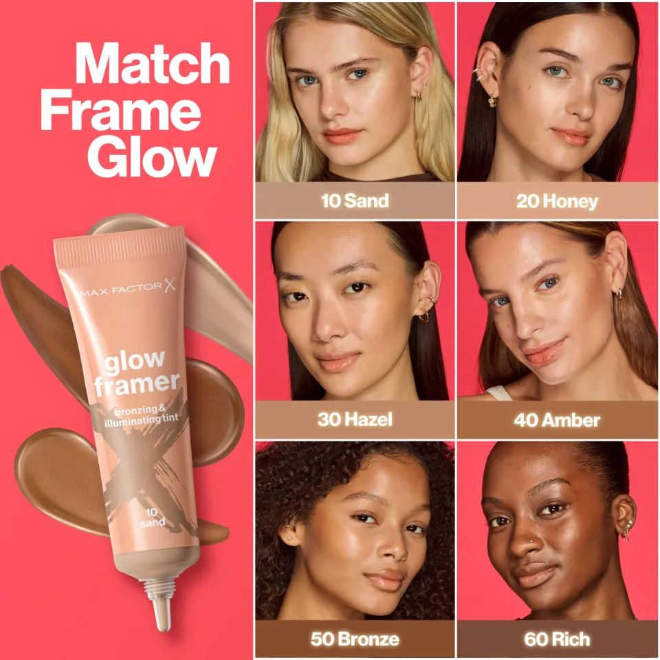 Max Factor Glow Framer bronzer en highlighter 020 Honey, foto 3