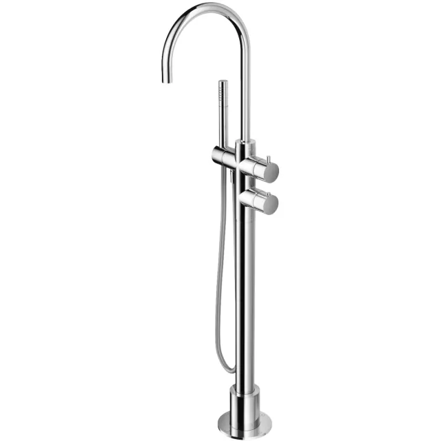 Hotbath Vrijstaande Badkraan Hotbath Buddy Thermostatisch 113 cm Chroom