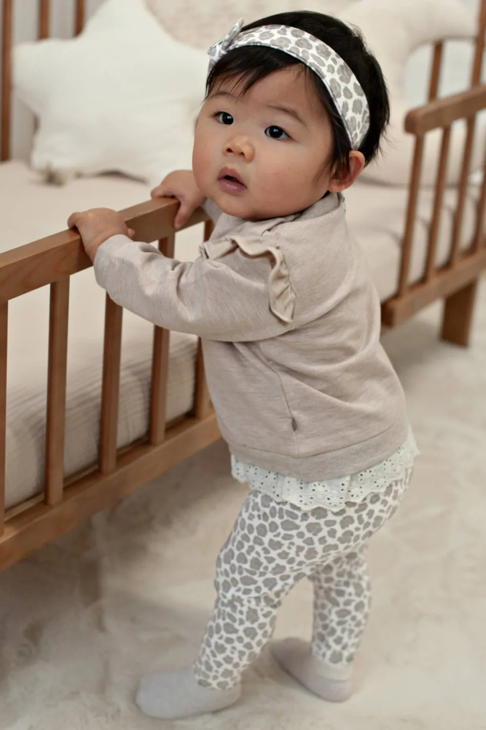 Feetje sweater Dress to Impress taupe/offwhite/bruin, foto 8