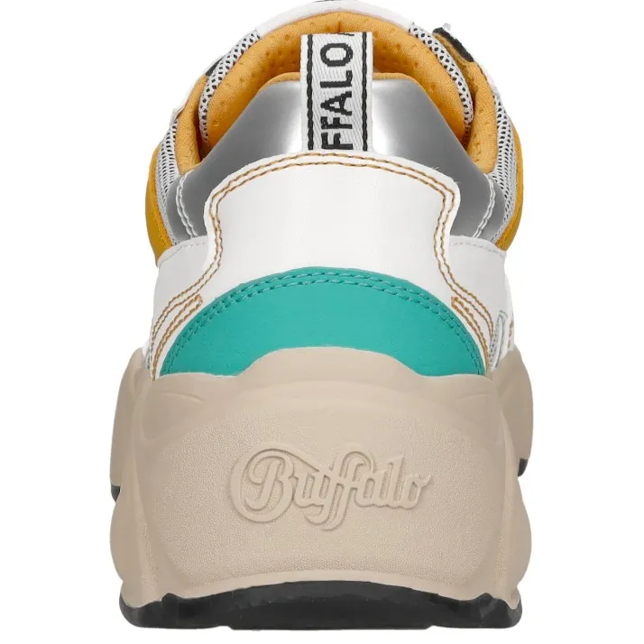 Buffalo CLD Run RT lage sneakers wit, foto 4