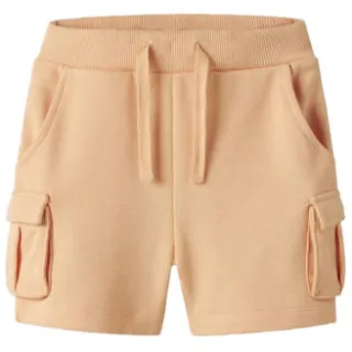 NAME IT MINI sweatshort licht oranje