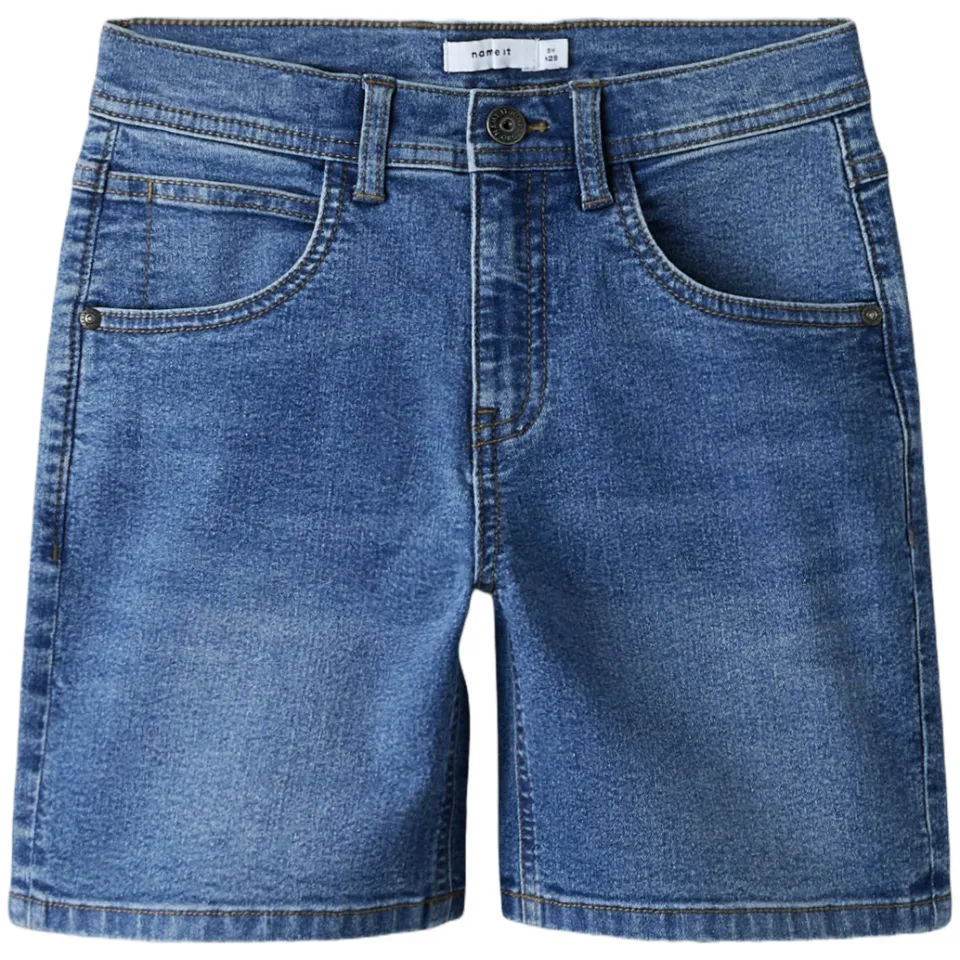 NAME IT KIDS jeansshort blauw, foto 2
