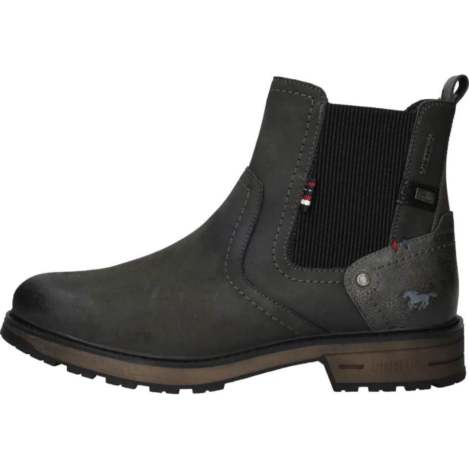 Mustang Chelseaboots Heren Zwart, foto 5