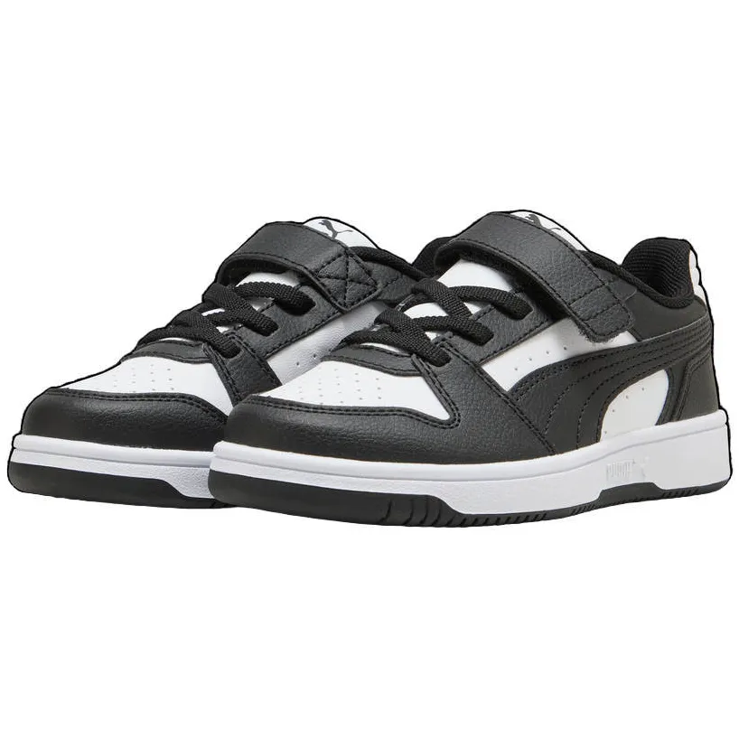 Puma Rebound Slam Lo sneaker wit zwart, foto 4