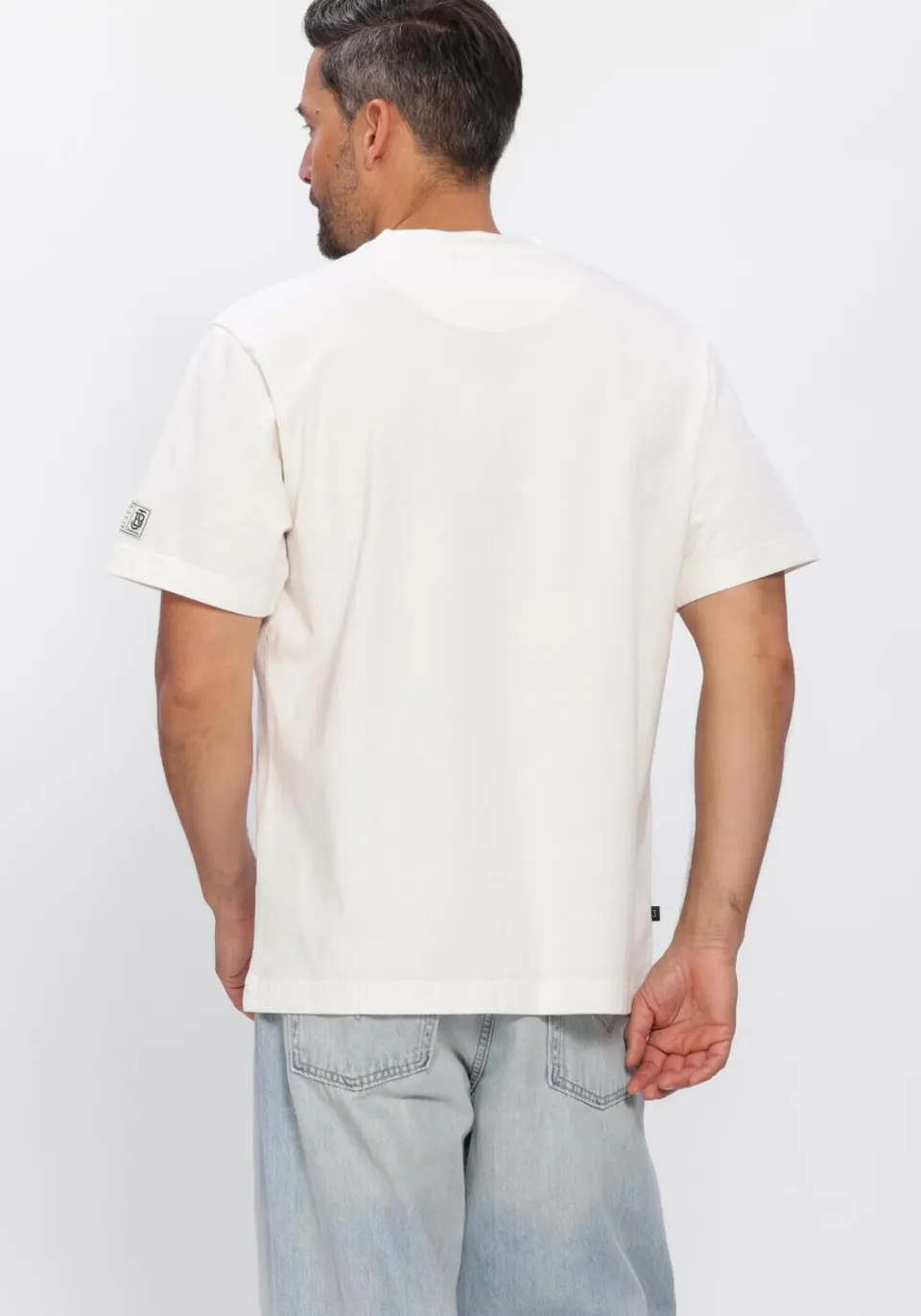 Butcher of Blue relaxed T-shirt wit, foto 4