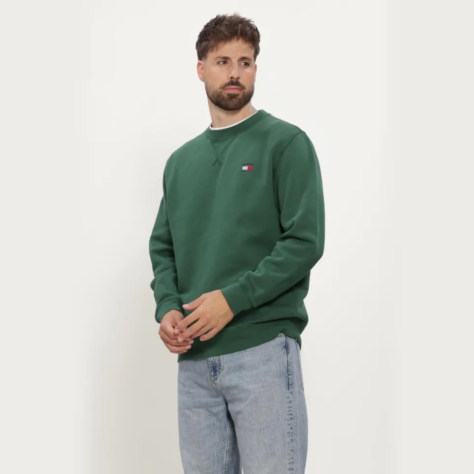Tommy Jeans regular fit sweater - velvet green, foto 2