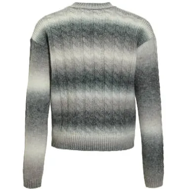 Anytime kabelgebreide trui ombre multi, foto 3