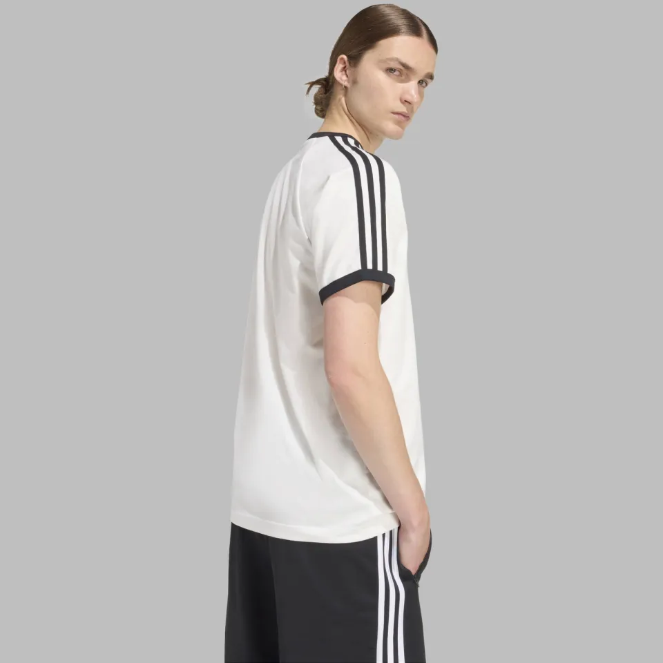 Adidas Originals regular fit T-shirt - wit/zwart, foto 5
