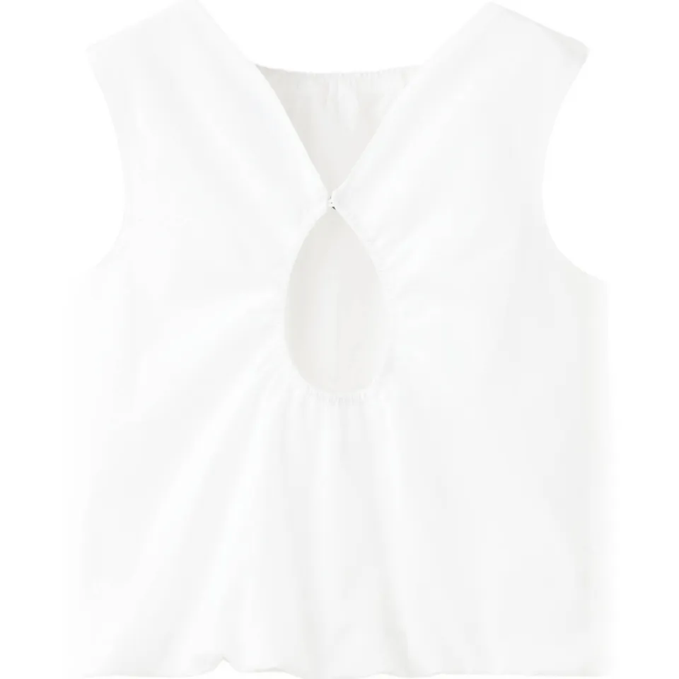Mango top met cut-out wit, foto 3