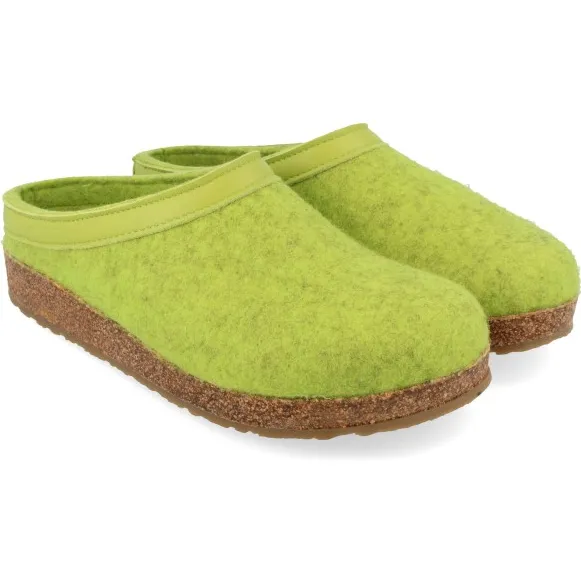 Haflinger Grizzly Torben - Pantoffels, groen