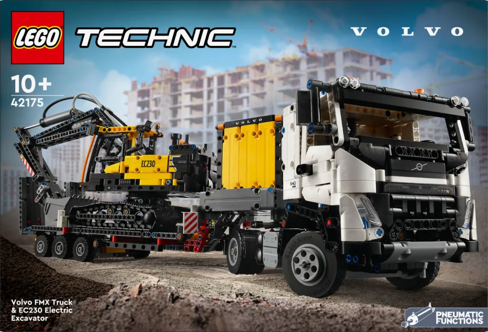 Lego Technic Volvo FMX truck & EC230 elektrische graafmachine Speelgoed voor Kinderen 42175, foto 4