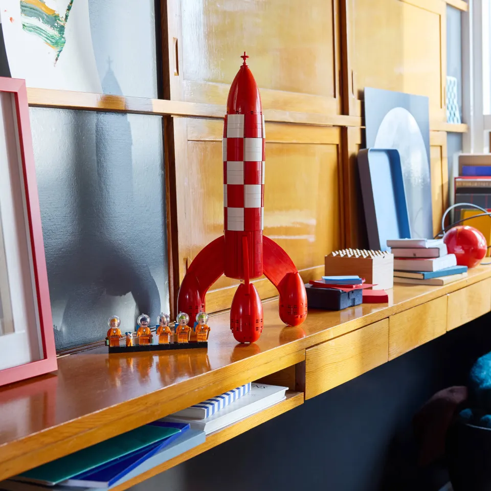 Lego IDEAS Kuifje maanraket 21367, foto 2