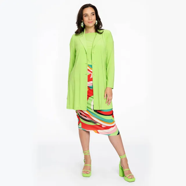 Yoek Celia rok met all-over print Other