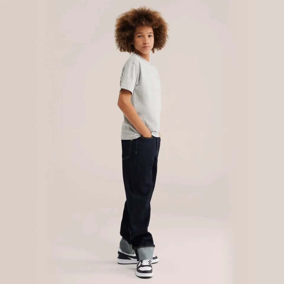 WE Fashion t-shirt lichtgrijs melange, foto 5