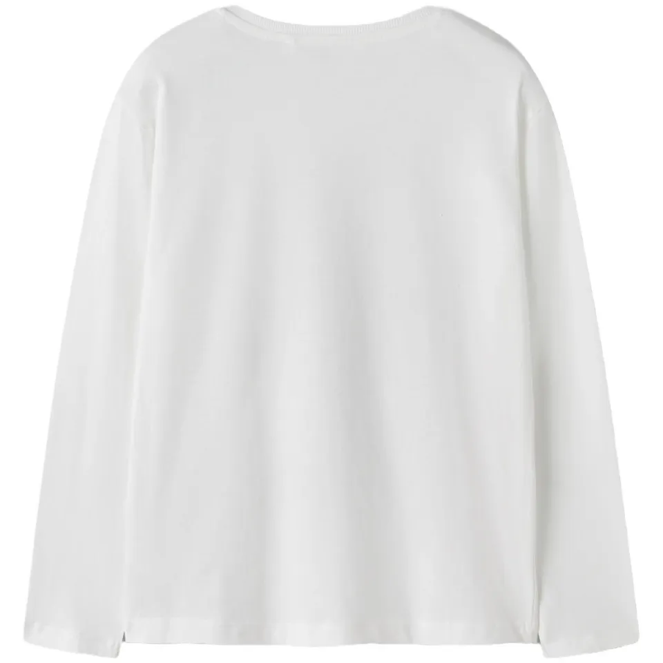 NAME IT oversized longsleeve met print wit, foto 2