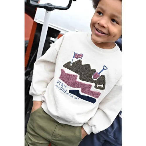 Sturdy sweater Rock the Earth - offwhite, foto 5