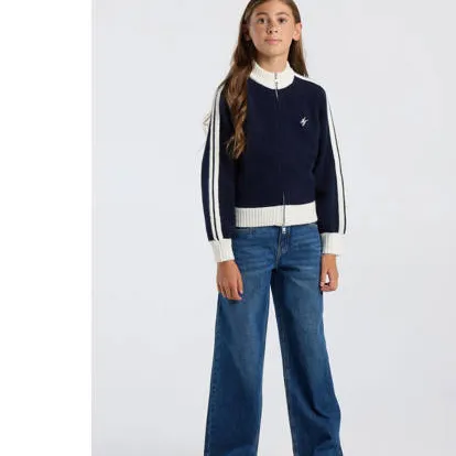 America Today wide leg jeans - dark blue denim, foto 3