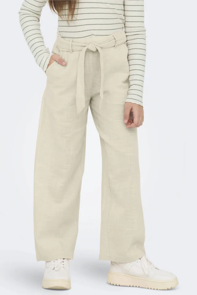 Only casual broek ecru, foto 5