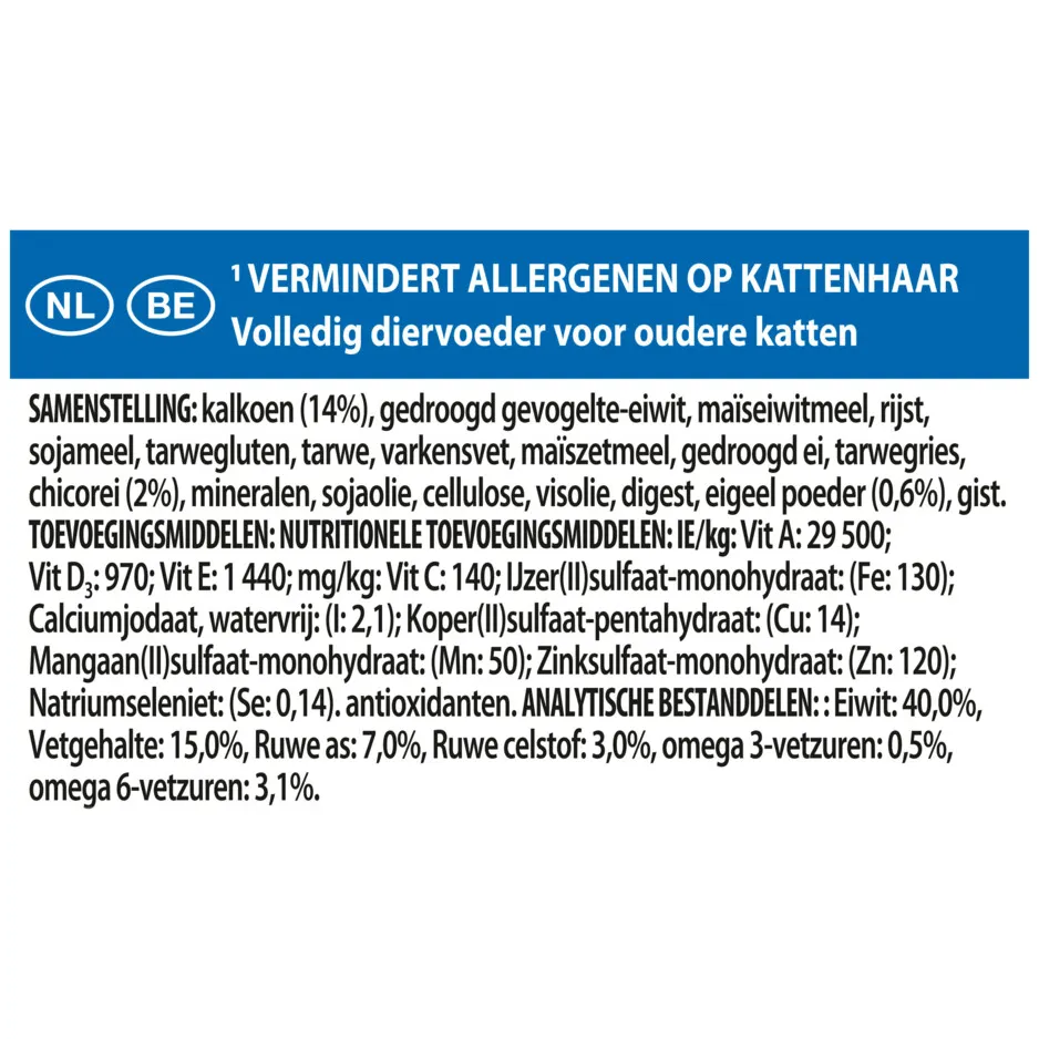 Pro Plan LiveClear Sterilised Senior 7+ kalkoen kattenvoer droog, foto 3