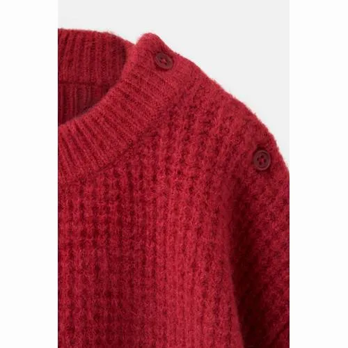 Mango Kids gebreide trui - rood, foto 4