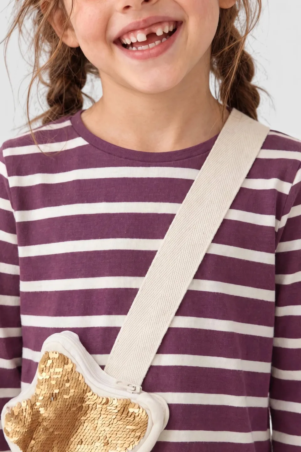 s.Oliver gestreept longsleeve paars, foto 6