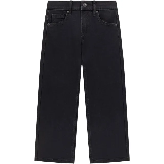 Levi's Kids straight leg jeans - zwart Black denim