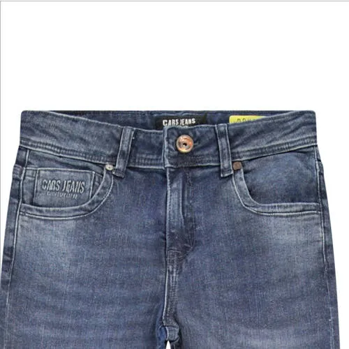 Cars waist regular fit jeans medium blue denim, foto 3