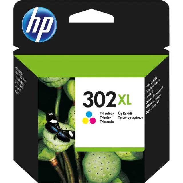 Hp 302XL inktcartridge drie-kleuren 3-kleuren