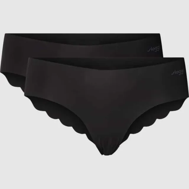 Sloggi Hipster met labelprint, model 'ZERO MICROFIBER 2.0' zwart, foto 2