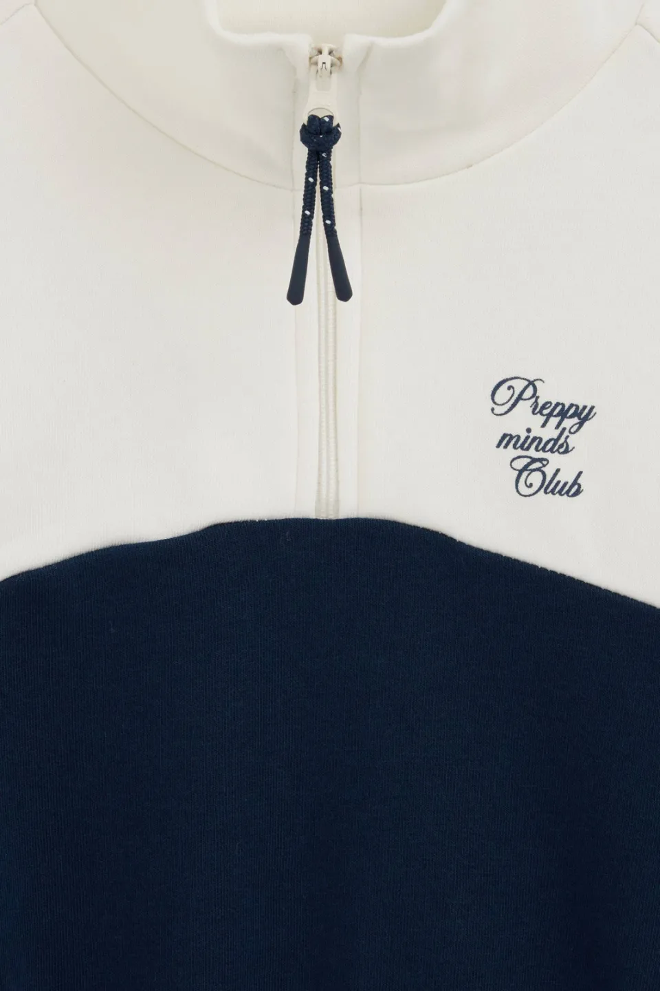 WE Fashion sweatjurk donkerblauw donkerblauw/wit, foto 6