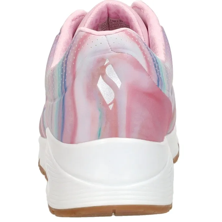 Skechers Uno Gen1 Marble Sweetheart lage sneaker roze, foto 6
