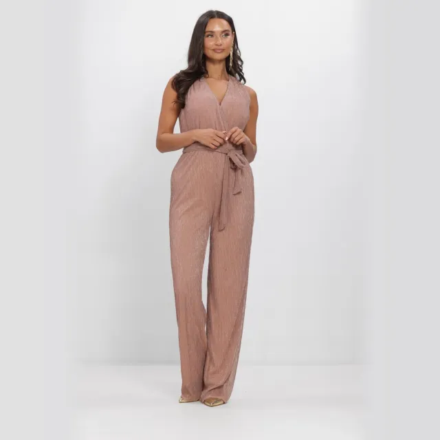 Freebird jumpsuit taupe Koper