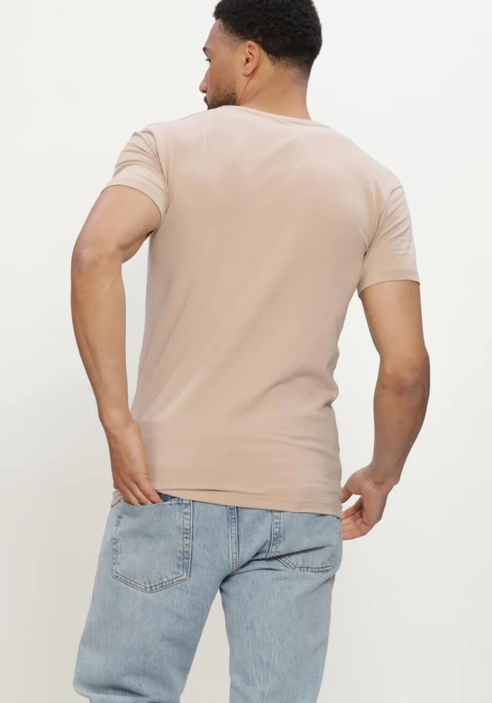 Alan Red Heren Polo's & T-shirts 5601 Nov - Beige, foto 3