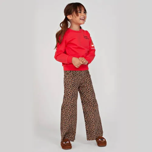 Jubel wide leg jeans City Chic donkerbruin/zwart, foto 3