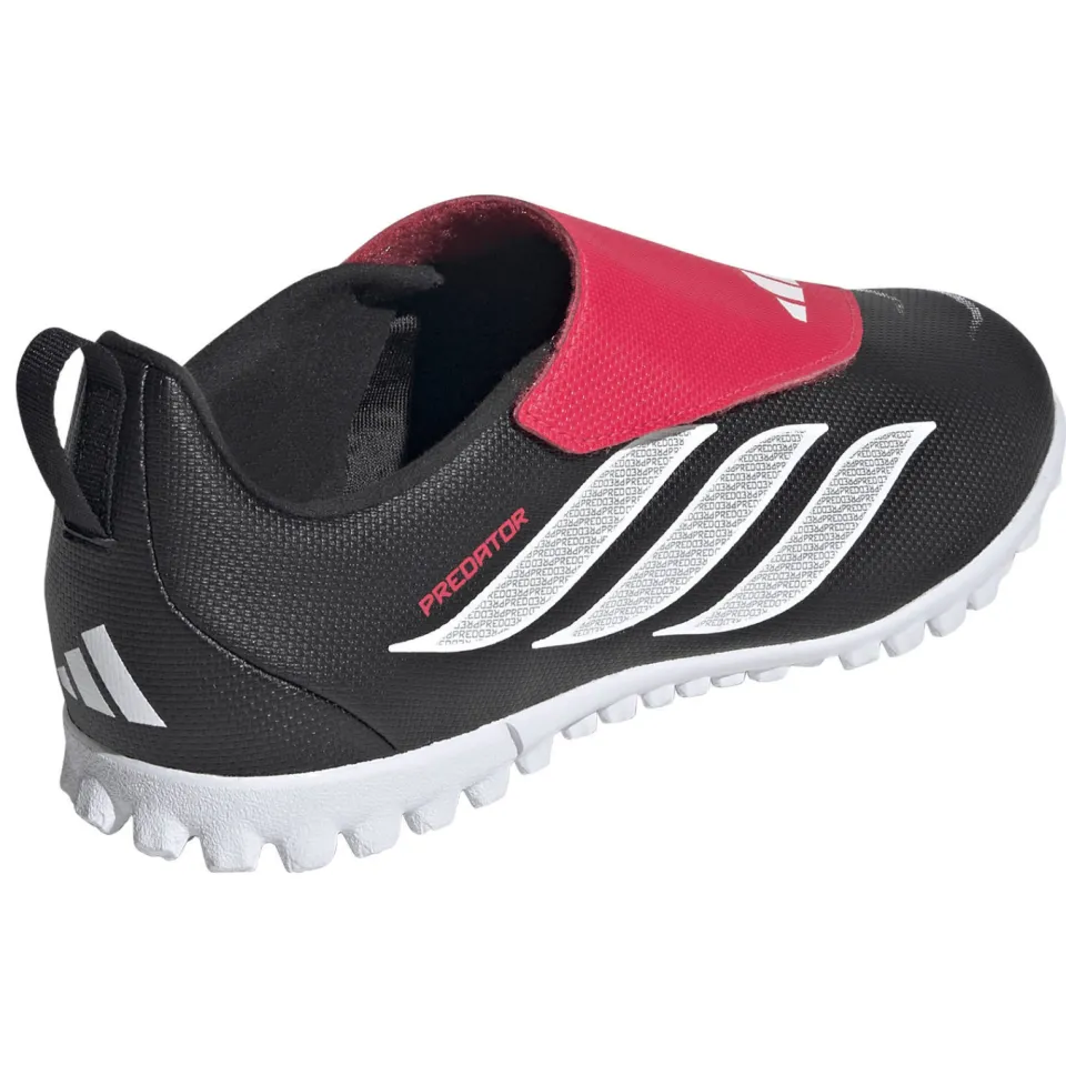 Adidas Performance Predator Club junior imitatieleren voetbalschoenen - zwart/wit/rood, foto 2