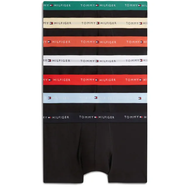Tommy Hilfiger boxershorts zwart 7-pack