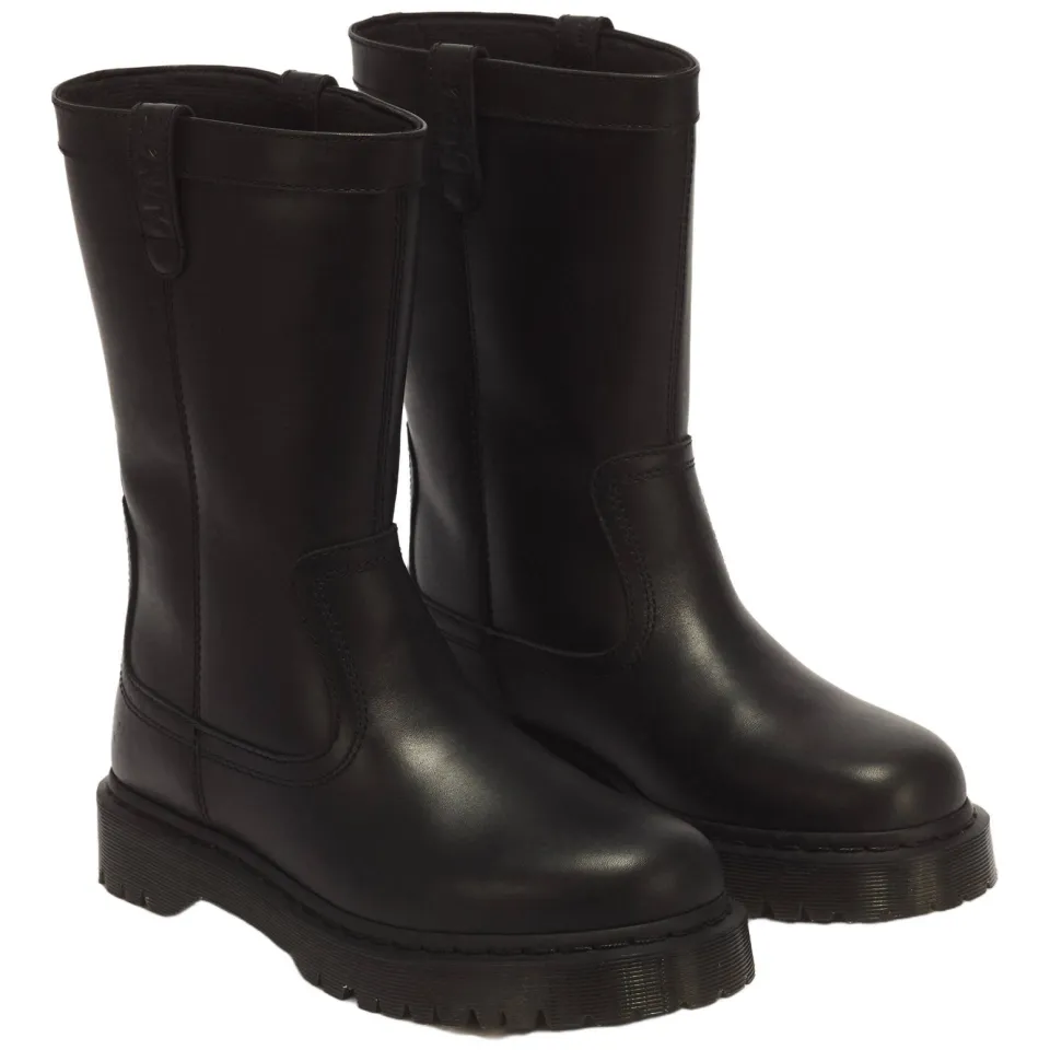 Dr. Martens Anistone Pull On Black Wanama leren laarzen - zwart, foto 3