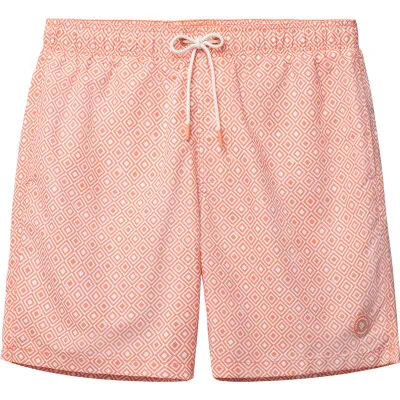 Shiwi men mike swim shorts 7 inch geo square 1426107618 2543 orange coral geo square, foto 2