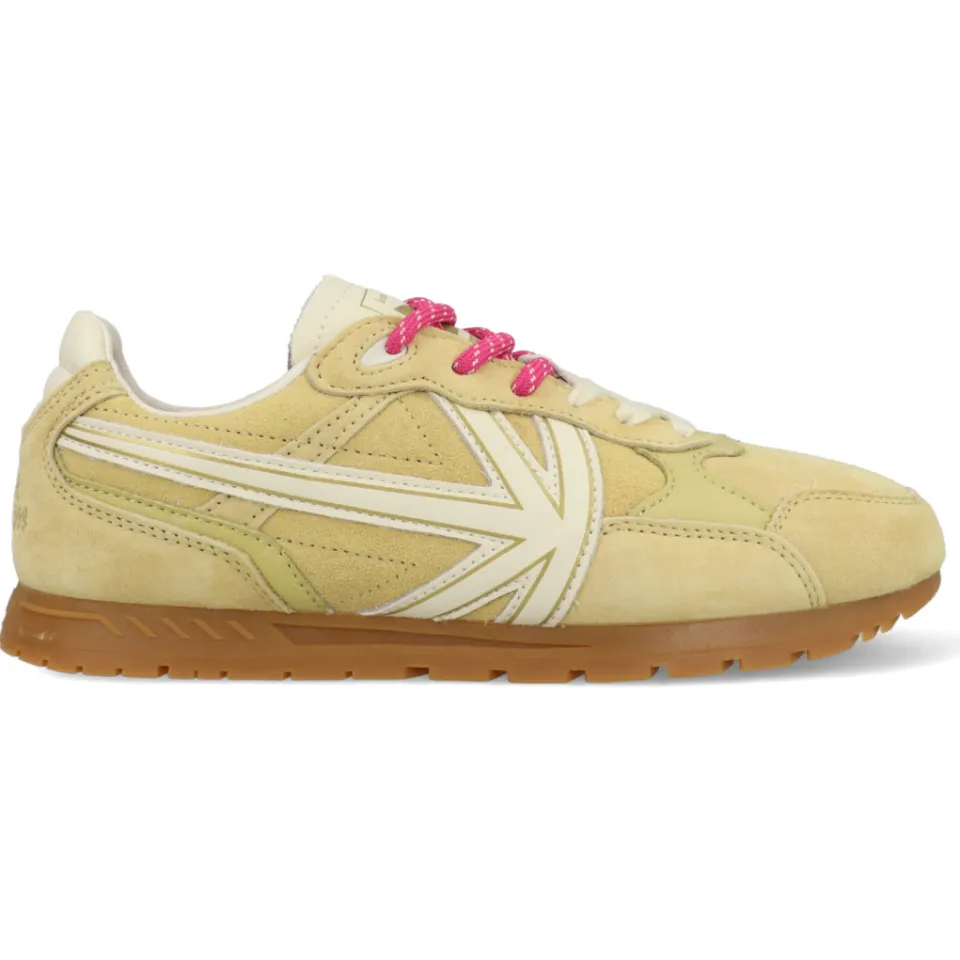 Kaotiko Seattle lage sneakers geel, foto 2
