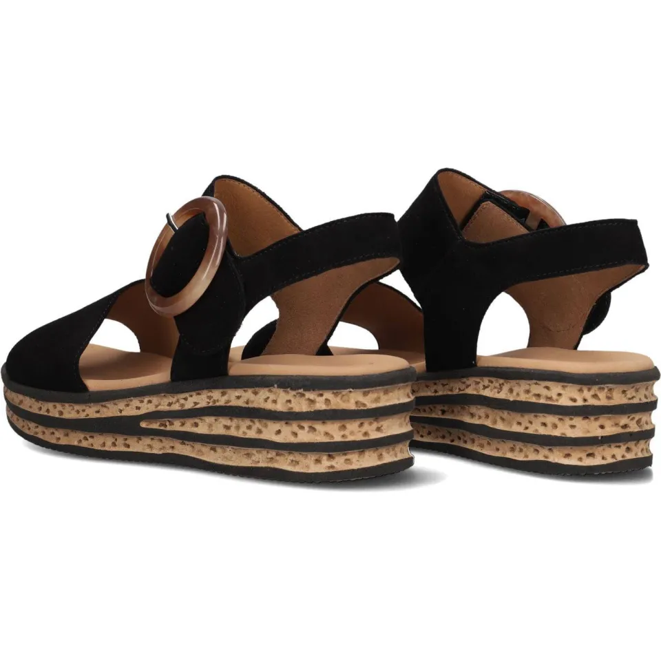 Gabor Sandalen 550.2 Zwart, foto 3