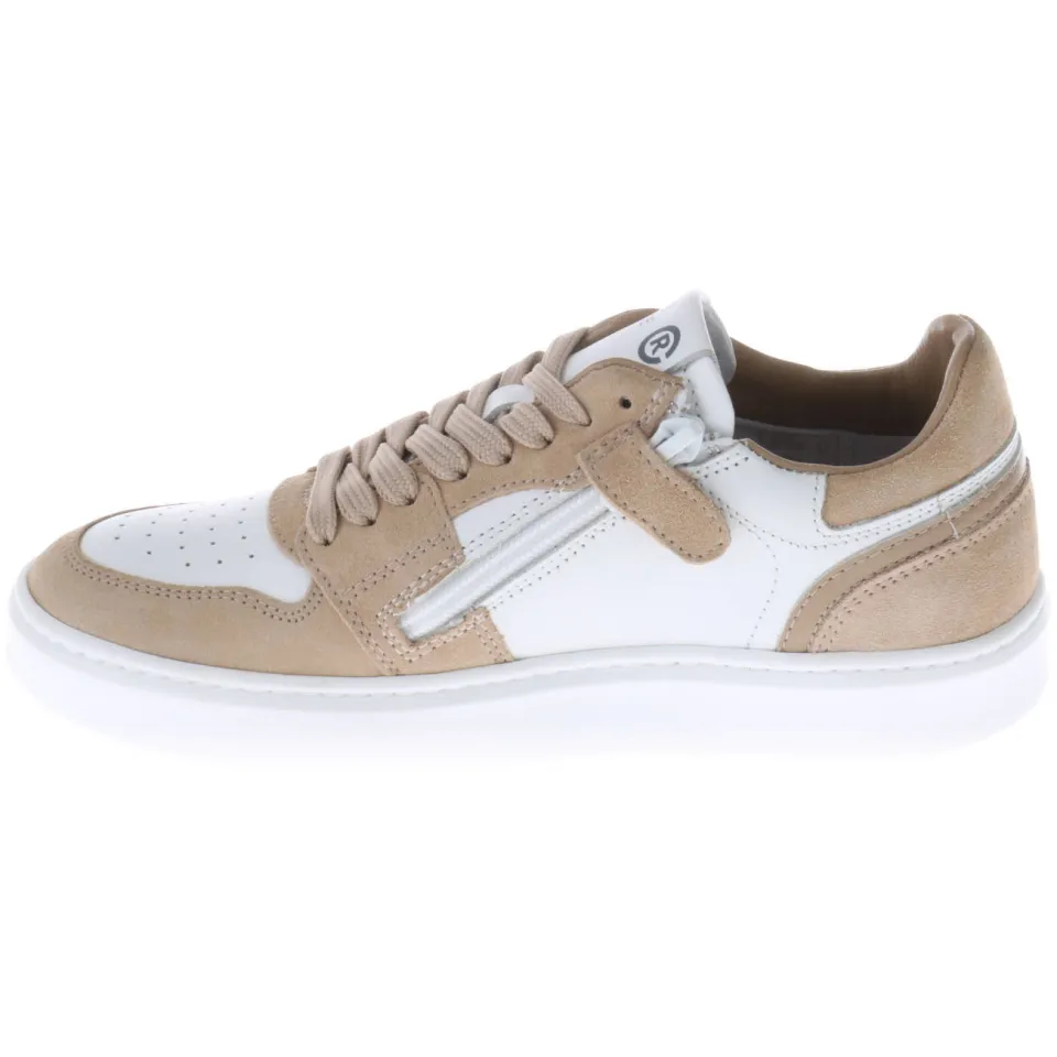 Red Code suède sneakers beige/wit, foto 3