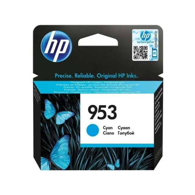 Hp 953 (F6U12AE) Inktcartridge Cyaan