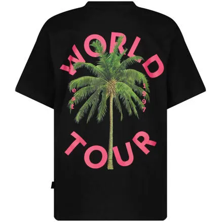 Vingino T-shirt met backprint zwart, foto 2